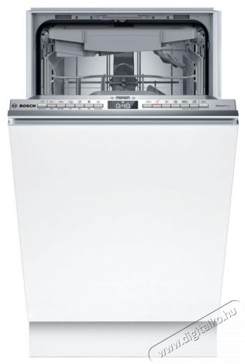 Bosch SPV4HMX10E Serie 4 Teljesen integrálható mosogatógép, 10 teríték, 44.8 cm, VarioDrawe, MachineCare, E energiaosztály, Fehér  Konyhai termékek - Mosogatógép - Normál (60cm) szabadonálló mosogatógép - 492730