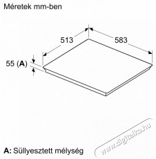 NEFF T66STE4L0 Konyhai termékek - Sütő-főzőlap, tűzhely (beépíthető) - Indukciós főzőlap (beépíthető) - 494430