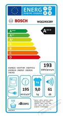 Bosch WQG245C0BY Hőszivattyús szárítógép Háztartás / Otthon / Kültér - Mosógép / szárítógép - Szárítógép - 494450