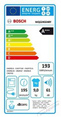 Bosch WQG245D4BY Elöltöltős Hőszivattyús szárítógép Háztartás / Otthon / Kültér - Mosógép / szárítógép - Szárítógép - 494451