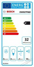 Bosch DWK67FN60 Konyhai termékek - Páraelszívó - Hagyományos - 494369