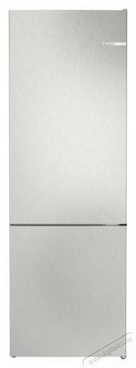Bosch KGN492LDF alulfagyasztós kombinált hűtőszekrény, inox, 203 cm, 70 cm széles, 311/129 l, NoFrost, VitaFresh, gyorsfagyasztás, gyorshűtés Konyhai termékek - Hűtő, fagyasztó (szabadonálló) - Alulfagyasztós kombinált hűtő - 494380