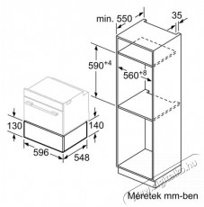NEFF N24HA11N1 Beépíthető melegen tartó fiók  Konyhai termékek - Sütő-főzőlap, tűzhely (beépíthető) - Melegentartó fiók - 490979