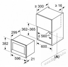Bosch NL4GR31N1 Konyhai termékek - Mikrohullámú sütő - Mikrohullámú sütő (beépíthető) - 494389