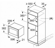 Bosch NL4GR31N1 Konyhai termékek - Mikrohullámú sütő - Mikrohullámú sütő (beépíthető) - 494389