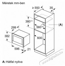 Bosch NR4GR31N1 Konyhai termékek - Mikrohullámú sütő - Mikrohullámú sütő (beépíthető) - 494390