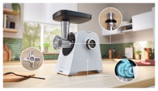 Bosch MFWS420W húsdaráló Konyhai termékek - Konyhai kisgép (előkészítés / feldolgozás) - Húsdaráló - 499821