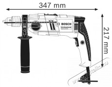 Bosch GSB 18-2 RE Professional ütvefúrógép 2 sebességes 800W (06011A2190) Háztartás / Otthon / Kültér - Szerszám - Fúró / fúrókalapács - 500648
