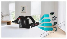 Bosch BCS8214BL Unlimited S8 vezeték nélküli porszívó Háztartás / Otthon / Kültér - Porszívó / takarítógép - Kézi / álló porszívó - 495870