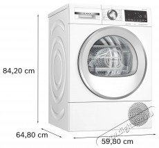 Bosch WQG245C0BY Hőszivattyús szárítógép - értékcsökkent Háztartás / Otthon / Kültér - Mosógép / szárítógép - Szárítógép - 501316