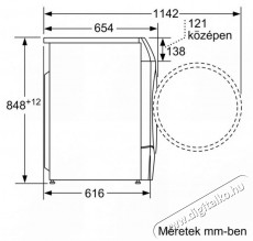 Bosch WNC254A0BY Mosó-szárítógép Háztartás / Otthon / Kültér - Mosógép / szárítógép - Mosó-szárítógép - 501407