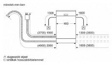Bosch SPS2IKW10E keskeny 9 terítékes mosogatógép Konyhai termékek - Mosogatógép - Keskeny (45cm-ig) szabadonálló mosogatógép - 501495