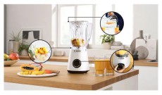 Bosch MMB6141W VitaPower Serie4 feh&eacute;r turmixg&eacute;p Konyhai term&eacute;kek - Konyhai kisg&eacute;p (elők&eacute;sz&iacute;t&eacute;s / feldolgoz&aacute;s) - Turmixg&eacute;p - 502479