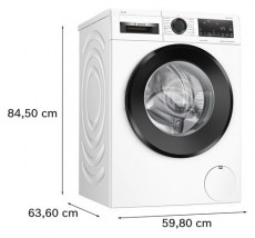 Bosch WGG244F3BY MOSÓGÉP ELÖLTÖLTŐS Háztartás / Otthon / Kültér - Mosógép / szárítógép - Elöltöltős normál (60cm-ig) mosógép - 502780