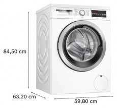 Bosch WUU28T62BY MOSÓGÉP ELÖLTÖLTŐS Háztartás / Otthon / Kültér - Mosógép / szárítógép - Elöltöltős normál (60cm-ig) mosógép - 502779