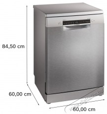 Bosch SMS4HMI05E MOSOGATÓGÉP 14 TERÍTÉK Konyhai termékek - Mosogatógép - Normál (60cm) beépíthető mosogatógép - 502844