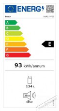 Bosch KUR21VFE0 Konyhai termékek - Hűtő, fagyasztó (szabadonálló) - Felülfagyasztós kombinált hűtő - 494387