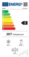 Bosch KIS87AFE0 beépíthető hűtőszekrény Konyhai termékek - Hűtő, fagyasztó (beépíthető) - Alulfagyasztós kombinált hűtő - 362726