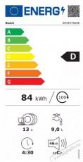 Bosch SMI4HTS00E Konyhai termékek - Mosogatógép - Normál (60cm) beépíthető mosogatógép - 492715