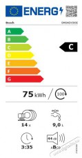 Bosch SMS4EVI00E Mosogatógép Konyhai termékek - Mosogatógép - Normál (60cm) szabadonálló mosogatógép - 494412