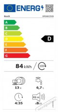 Bosch SMS6ECI93E mosogatógép Konyhai termékek - Mosogatógép - Normál (60cm) szabadonálló mosogatógép - 362822