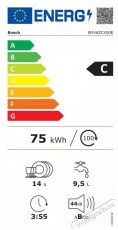 Bosch SMV6ZCX00E beépíthető mosogatógép Konyhai termékek - Mosogatógép - Normál (60cm) beépíthető mosogatógép - 362752