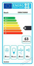 Bosch DBB67AM60 kihúzható páraelszívó Konyhai termékek - Páraelszívó - Beépíthető / kihúzható - 373432