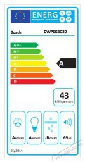 Bosch DWP66BC50 Serie 2 kürtős páraelszívó Konyhai termékek - Páraelszívó - Kürtős - 334883