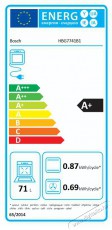 Bosch HBG7741B1 Konyhai termékek - Sütő-főzőlap, tűzhely (beépíthető) - Sütő (beépíthető) - 490970