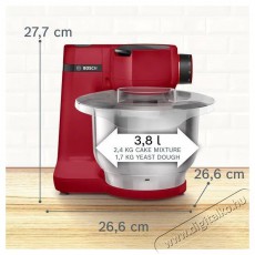 Bosch MUMS2ER01 konyhai robotgép - Bemutató darab Konyhai termékek - Konyhai kisgép (előkészítés / feldolgozás) - Konyhai robotgép - 505160