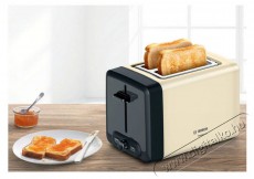 Bosch TAT4P427 fémházas kenyérpirító Konyhai termékek - Konyhai kisgép (sütés / főzés / hűtés / ételkészítés) - Kenyérpirító - 505267