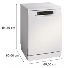 Bosch SMS46KW02E MOSOGATÓGÉP 13 TERÍTÉK Konyhai termékek - Mosogatógép - Normál (60cm) szabadonálló mosogatógép - 505348