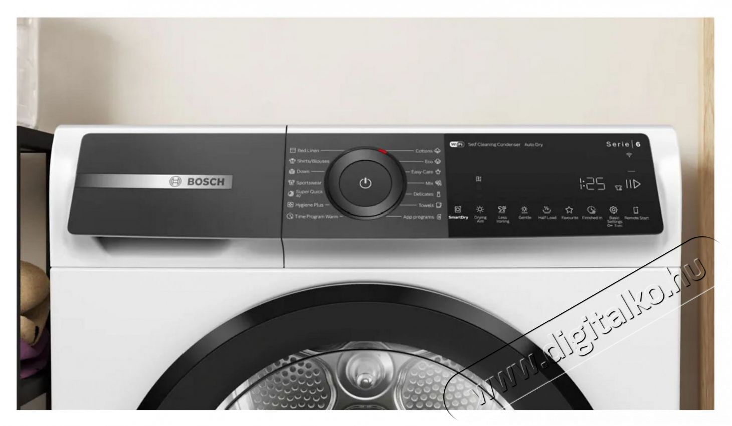 Bosch WQH245B6BY SZ&Aacute;R&Iacute;T&Oacute;G&Eacute;P HŐSZIVATTY&Uacute;S KONDENZ&Aacute;CI&Oacute;S H&aacute;ztart&aacute;s / Otthon / K&uuml;lt&eacute;r - Mos&oacute;g&eacute;p / sz&aacute;r&iacute;t&oacute;g&eacute;p - Sz&aacute;r&iacute;t&oacute;g&eacute;p - 505424