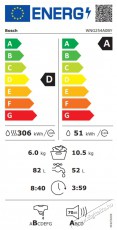 Bosch WNG254A0BY MOSÓ-SZÁRÍTÓGÉP 10,5/6 KG Háztartás / Otthon / Kültér - Mosógép / szárítógép - Mosó-szárítógép - 505178