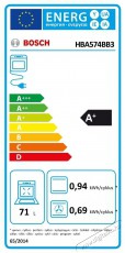 Bosch HBA574BB3 Serie 4 Újdonságok - Új termékek - 505644