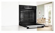 Bosch HQG572EB3 beépíthető fekete sütő Konyhai termékek - Sütő-főzőlap, tűzhely (beépíthető) - Sütő (beépíthető) - 507104