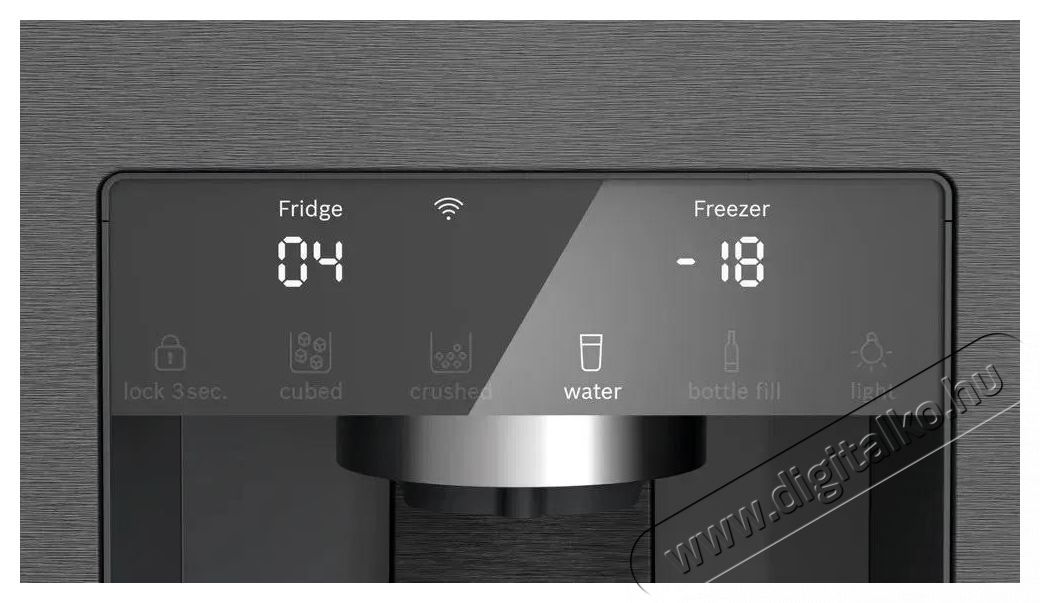 Bosch KFI96AXEA Konyhai term&eacute;kek - Hűtő, fagyaszt&oacute; (szabadon&aacute;ll&oacute;) - Amerikai t&iacute;pus&uacute; Side By Side hűtő - 509568