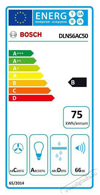 Bosch DLN56AC50 Serie 6 Konyhai term&eacute;kek - P&aacute;raelsz&iacute;v&oacute; - Be&eacute;p&iacute;thető / kih&uacute;zhat&oacute; - 509738