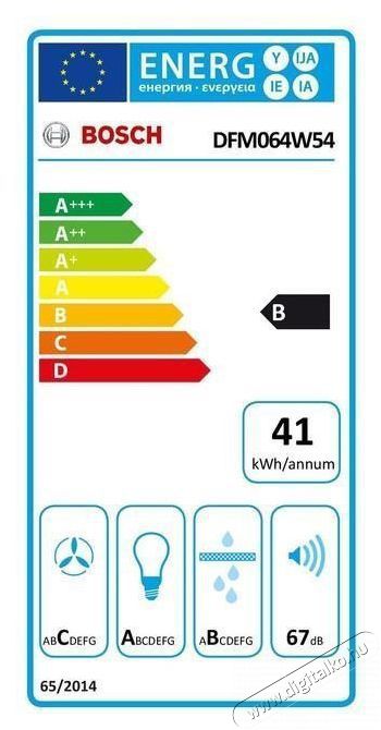 Bosch DFM064W54 Serie 2 Konyhai term&eacute;kek - P&aacute;raelsz&iacute;v&oacute; - Be&eacute;p&iacute;thető / kih&uacute;zhat&oacute; - 509653