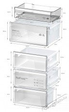 Bosch KGN39VXBT Serie 4 Konyhai term&eacute;kek - Hűtő, fagyaszt&oacute; (szabadon&aacute;ll&oacute;) - Alulfagyaszt&oacute;s kombin&aacute;lt hűtő - 509356