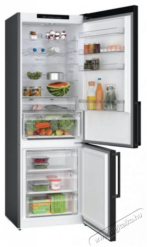 Bosch KGN49VXCT Serie 4 Konyhai term&eacute;kek - Hűtő, fagyaszt&oacute; (szabadon&aacute;ll&oacute;) - Alulfagyaszt&oacute;s kombin&aacute;lt hűtő - 509365