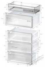 Bosch KGN49VXCT Serie 4 Konyhai term&eacute;kek - Hűtő, fagyaszt&oacute; (szabadon&aacute;ll&oacute;) - Alulfagyaszt&oacute;s kombin&aacute;lt hűtő - 509365