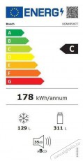 Bosch KGN49VXCT Serie 4 Konyhai term&eacute;kek - Hűtő, fagyaszt&oacute; (szabadon&aacute;ll&oacute;) - Alulfagyaszt&oacute;s kombin&aacute;lt hűtő - 509365