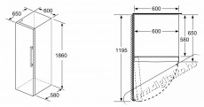 Bosch KSV36FWDP Konyhai termékek - Hűtő, fagyasztó (szabadonálló) - Fagyasztó nélküli hűtő - 509418