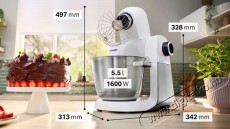 Bosch MUMS6EW22 MUM Serie 6 Konyhai termékek - Konyhai kisgép (előkészítés / feldolgozás) - Konyhai robotgép - 511278