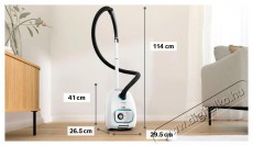 Bosch BGL41HYG2H GL41 Háztartás / Otthon / Kültér - Porszívó / takarítógép - Porzsákos porszívó - 510883