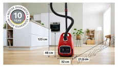 Bosch BGL6PET3 Serie 6 ProAnimal Háztartás / Otthon / Kültér - Porszívó / takarítógép - Porzsákos porszívó - 510898