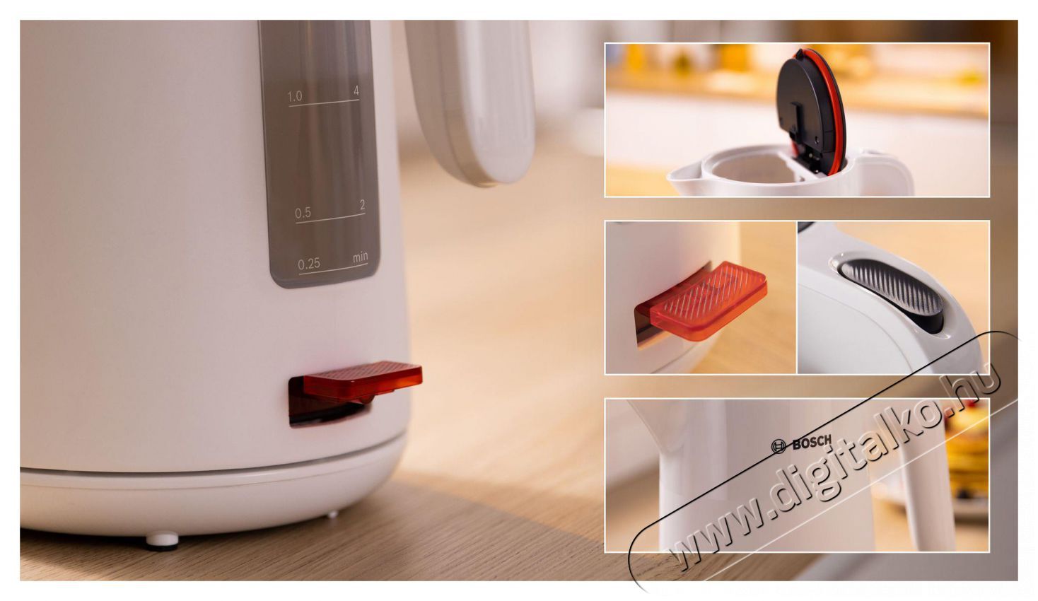 Bosch TWK2M161 MyMoments Konyhai term&eacute;kek - V&iacute;zforral&oacute; / teafőző - 512937
