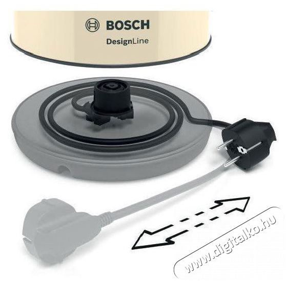 Bosch TWK4P437 Konyhai term&eacute;kek - V&iacute;zforral&oacute; / teafőző - 512935