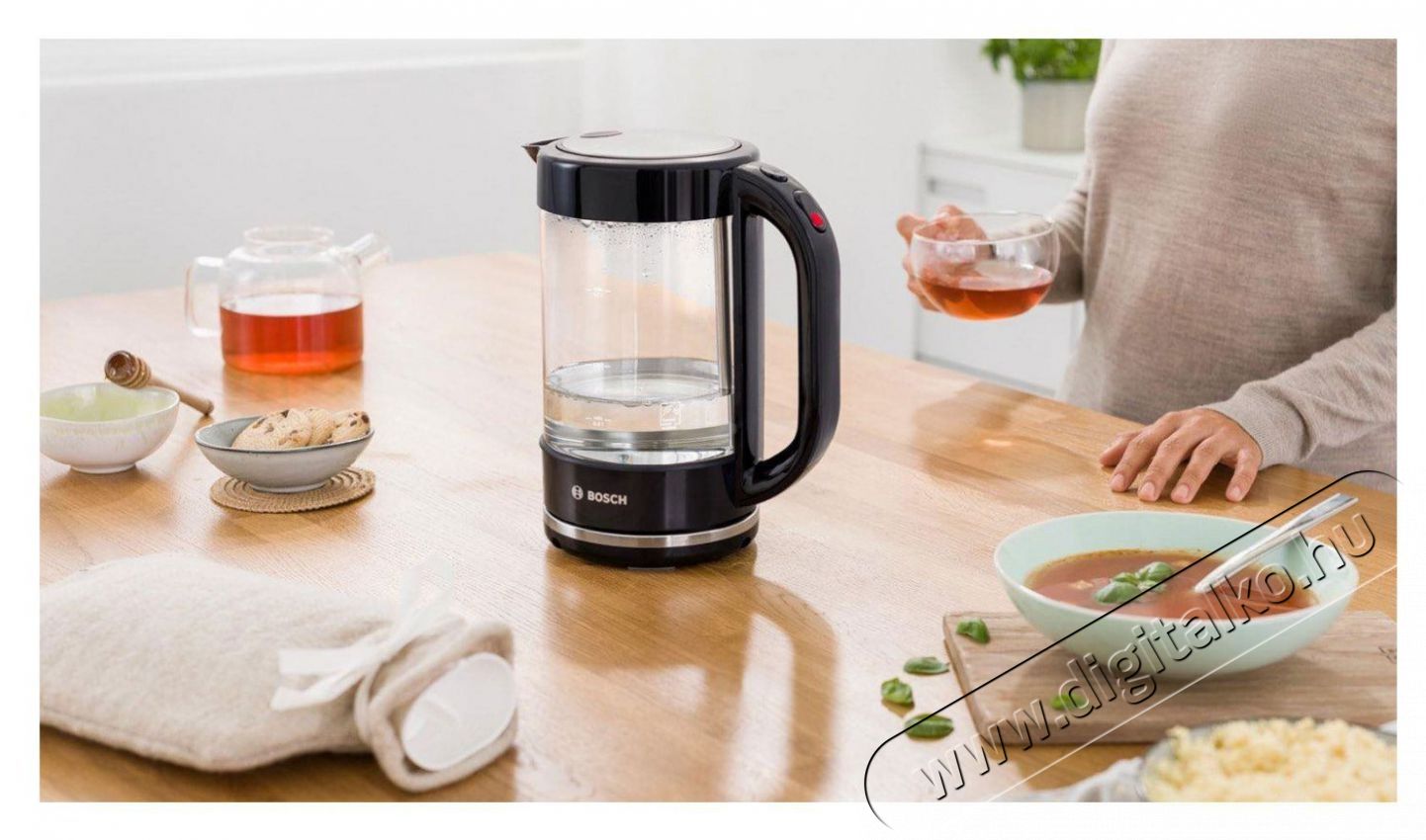 Bosch TWK70B03 Konyhai term&eacute;kek - V&iacute;zforral&oacute; / teafőző - 512942